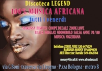 CONGOFONIA in concerto al LEGEND VENERDì 24 FEBBRAIO