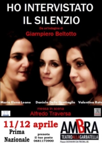 HO INTERVISTATO IL SILENZIO HO INTERVISTATO IL SILENZIO
