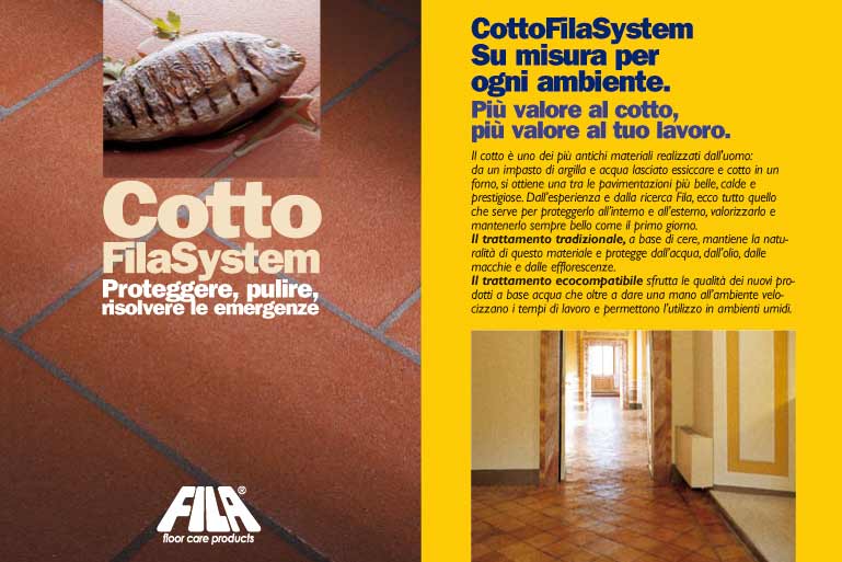 Pavimenti in cotto da trattare o mantenere? Eliminare le macchie sui pavimenti in cotto?
Starcolor e FILA per te