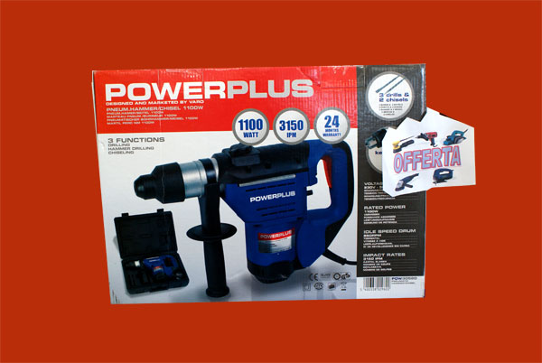 Offerta DEMOLITORE Powerplus 1100W euro 103,20
