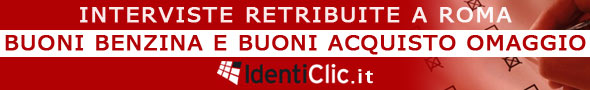 Interviste retribuite a Roma. Buoni benzina  e buoni acquisto per rispondere  a domande su prodotti e servizi. Il punto di vista dei consumatori. Vuoi partecipare ad interviste retribuite a Roma? Identiclic.it Interviste su prodotti, sondaggi d'opini