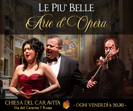 Banner Le più belle Arie d'Opera - Ogni venerdì ore 20:30