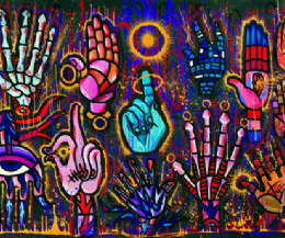 Event poster: Pablo Echaurren. Contropittura