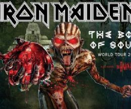 Event poster: The Book Of Souls World Tour