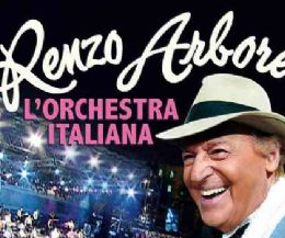 Event poster: Renzo Arbore e l'Orchestra italiana in tour
