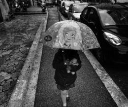 Event poster: "Via!" –Street Photography from Hamburg to Palermo